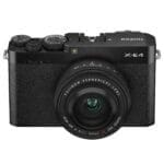 FUJIFILM X-E4 Mirrorless Digital Camera with XF 27mm f/2.8 R WR Lens (Black)