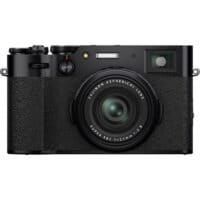 كاميرا FUJIFILM الرقمية X100V باللون الأسود