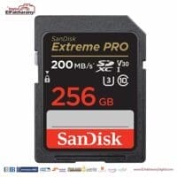 sandisk Extreme Pro sdxc 256GB 200MBs