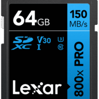 lexer SDXC v30 80 64GB 150MB/s  4k