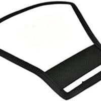 Speedlite flash diffuser softbox silver/white reflector photography studio flash light reflective