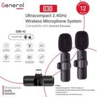 General Wireless G30 microphones
