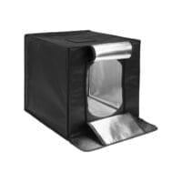 Light Box Photo Studio 60 cm x60 cm Professional Photography Tent with LED Lights Square Softbox (60 cm x 60 cm)