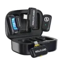 Hollyland LARK A1 Duo 2-Person Wireless Microphone System Combo