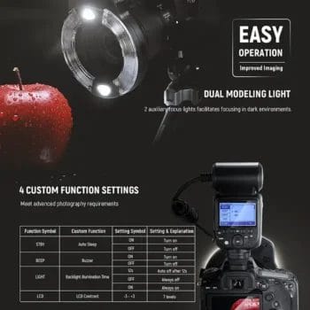 Neewer RF1 Macro Ring Flash